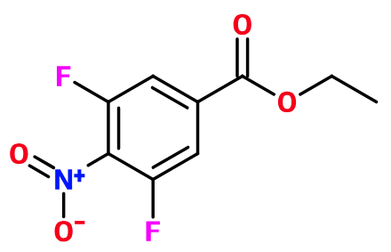MC085494 Ethyl 3,5-difluoro-4-nitrobenzoate (image for) MC085494 Ethyl 3,5-difluoro-4-nitrobenzoate